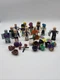R0BL0X  Toys Action Mini Figures Lot 12 + 19 Changeable Accessories