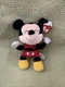 TY Beanie Babies Collection Disney Mickey Mouse  6" Plush Toy Stuffed NWT