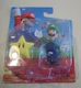 Super Mario Bros. Jakks Pacific Luigi 3" Action Figure With Super Star 2021