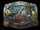 QG11148 *NOS* VINTAGE 1970s **VOLUNTEER FIRE FIGHTER** COMMEMORATIVE BELT BUCKLE