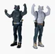 Fortnite Meowscles 2 4 Figure Set
