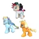 My Little Pony MLP Lot Of 3 Plush Hasbro Aurora Rainbow Dash AppleJack Rarity