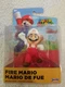 World of Nintendo Super Mario Fire Mario Figure Jakks 2020 NIP 2.5&rdquo; FIGURE 