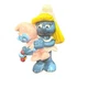 1984 SMURFETTE WITH BABY SMURF Figurine PVC Pink  20192 Hong Kong Schleich Peyo