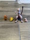Pok&eacute;mon Battle Figure Mew & MewTwo Jazwares 2023 And Pikachu And Charmander