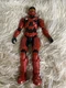Microsoft Halo Wave 1 Collection Chief Spartan Action Figure Jazwares Red Toy