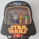 Star Wars Lmtd Edition Pez Candy Dispensers Set Darth Vader Helmet Metl Tin Open