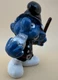 Smurfs Policeman Smurf-Black Uniform Vintage PVC Figure 1981 Peyo Schleich 20123