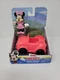 New Disney Junior Mickey Minnie's Daily Driver Poseable Minnie Mouse & Pink Car 