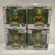 TMNT Jada Metalfigs Die-Cast Keychains Complete Set of 4 Turtles New