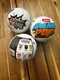 Zuru Anime Pop Mystery Plush Ball set of 3 2023 Naruto Bleach Demon Slayer Plush