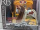 Lanard Royal Breed Chestnut Tobiano Horse 85105 Play Set NEW 10 pieces, horse 3"