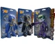 Lot of 3 Mattel DC Justice League Flextreme 7&rdquo; Action Figures (2) Batman, Joker