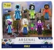 DevSeries Arsenal Reloaded Rivals Pack 6 Figures Jazwares NEW