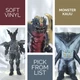 Monster Kaiju Ultraman Monster Soft Vinyl Figure Bandai 5 - 8" PICK FROM LIST!