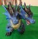 2015 Two Headed 15" Maidenhead Long Blue/Black Dragon Figure Toys "R" Us