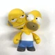 2-HEADED HOMER/BURNS KidRobot Treehouse of Horror 2 Vinyl Figure