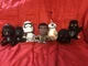Star Wars Plush Characters Lot Of 7