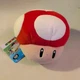 Super Mario Mushroom Plush 7" Nintendo Red Power Up New With Tag 2021