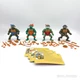 Playmates TMNT Teenage Mutant Ninja Turtles Classic Storage Shell 4-Pack Compl.