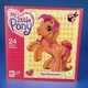 Vintage Puzzle My Little Pony SPARKLEWORKS 24 Piece 2003 Hasbro Horse Complete