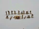 Micro Machines Tan Military Army Men Soldiers w/ Tent Galoob