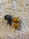 PIGGY SERIES  ROBLOX 3-INCH MINI FIGURE Gold ROBOT LOT of 2