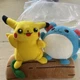 Pikachu 130402 Marill Timber Wood Friends Pokemon Tomy Plush 5" Toy Doll Japan