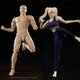 CRAZY FIGURE LT003 LT004 1/12 Scale Female Male Figure Body Head Model for 6''