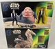 Sealed Kenner 1997 Star Wars Jabba The Hutt and Han Solo, Robot And Jawa