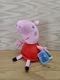 Peppa Pig 6" Plush Hasbro/Just Play Red Dress Clean Pink Pig with Tag