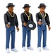 NEW Super7 3-Pack Run-DMC 3 3/4-Inch ReAction Figures RUN, DMC, JAM MASTER JAY