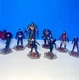 Disney Marvel Avengers 8 Piece Figures Endgame Deluxe  Toppers