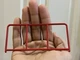 Vtg Batman Batcave SHORT GUARD RAIL Toybiz DC playset red accessory weapon part