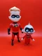 Disney Pixar Incredibles 2 Dash & Jack Jack Figures Jakks Pacific Collectable