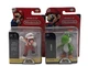 (2)-Yoshi & Mario World of Nintendo 2.5" Figure-Super Mario 2015 JAKKS Pacific