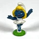Ballerina Smurfette Figure 1978 Schleich Hong Kong Peyo 20098 PVC Ballet Dancer