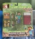 Minecraft Overworld Survival Pack Series 1 Fully Articulated  2014 New in box