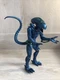 Metallic Blue Xenomorph Warrior Alien 7" Posable Action Figure 2020 Lanard Toys