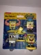 NICKELODEON SPONGEBOB SQUAREPANTS MINI FIGURES 5 PACK SET NEW