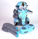 Transformers The Last Knight Autobot Sqweeks RC Robot Hasbro Works w/ Chihuahua