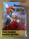 ✅ Super Mario Bros. Fire Mario 2.5 inch  Figurine Jakks Pacific,Distressed Box