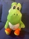 Nintendo Super Mario 20" Yoshi Dinosaur Plush Pillow Toy Soft Green With Pouch 