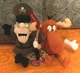 Rocky & Bullwinkle Moose Fearless Leader Plush Pair CVS Stuffins Vintage 1999 