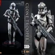 Hot Toys MMS643 Star Wars Clone Trooper Chrome Version 1/6 Action Figure 