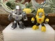 Jada METALFIGS Transformers Megatron And Bumblebee Die Cast Miniature Figures