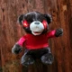 Dan Dee Musical Light Up Plush Sings Jingle Bells Teddybear Stuffed Animal