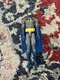 Batman TM & DC Comics 11.5" Action Figure Blue Cape Mattel Vintage 