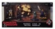 Jada Toys Dungeons And Dragons Ogre Elf Cleric Barbarian Diecast Figure Set