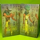 FOUR HORSEMEN MYTHIC LEGIONS FIGURA OBSCURA EGYPTIAN GODS ANUBIS & BASTET MIB